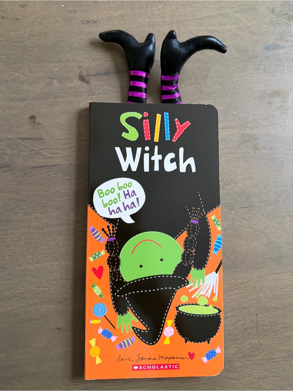 Silly Witch Halloween Joke Board Book
